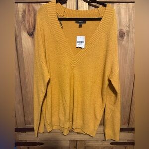 Mustard sweater new with tags